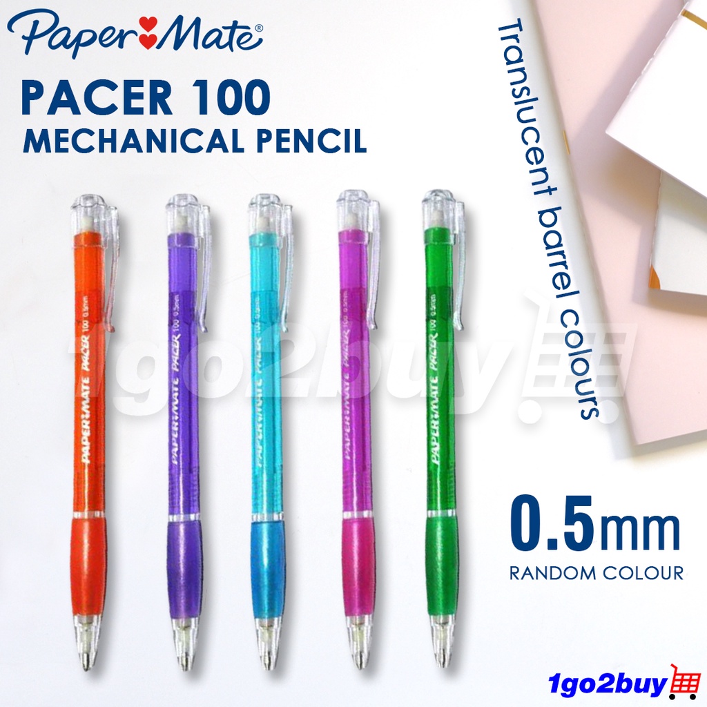 Papermate Mechanical Pencil Auto Pencil Pacer 100 0.5mm Shopee Malaysia