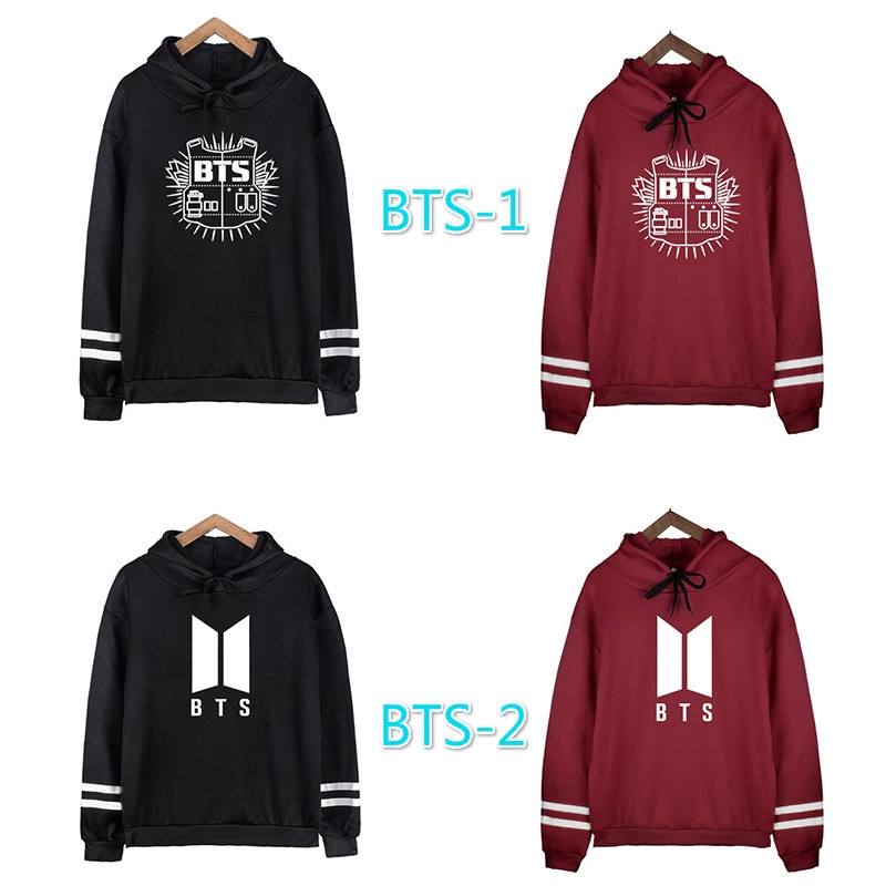 bts cotton hoodie