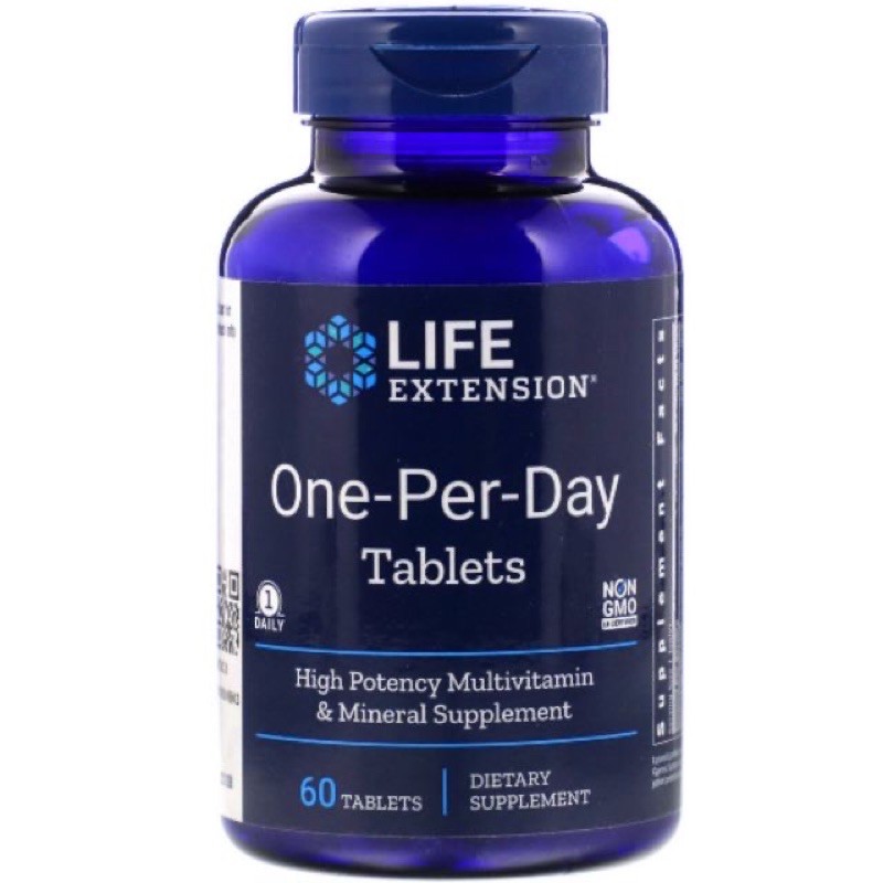 Life Extension ,One-Per-Day Tablets, 60 Tablets