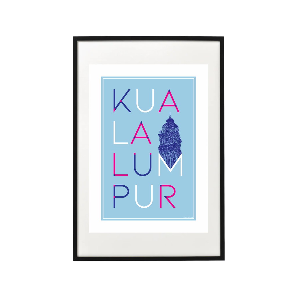 Poster Bangunan Sultan Abdul Samad Home Deco Wall Art Decor Malaysian Gift Product Souvenir