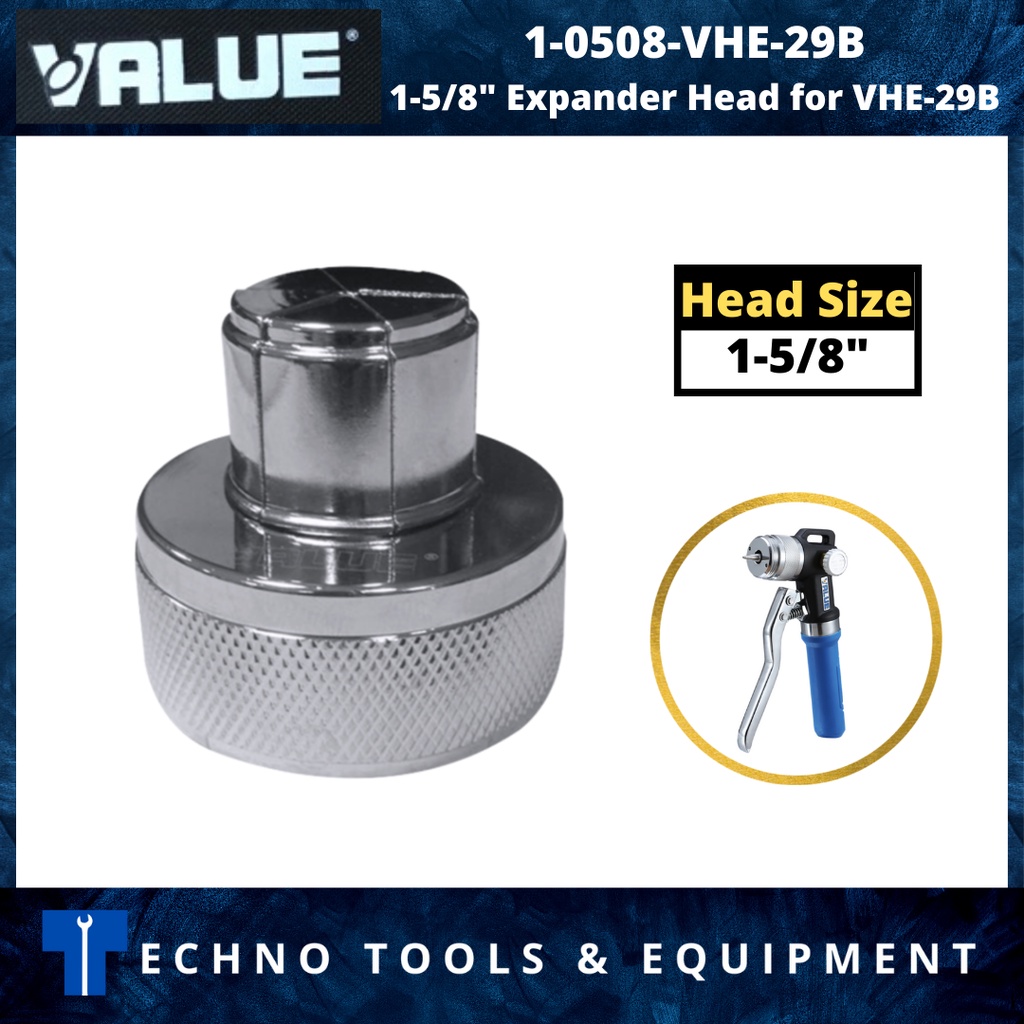 VALUE Expander Head for VHE29B Hydraulic Tube Expander Shopee Malaysia