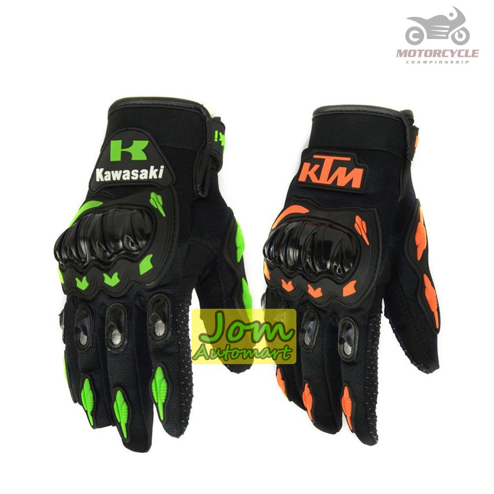 ktm biker gloves