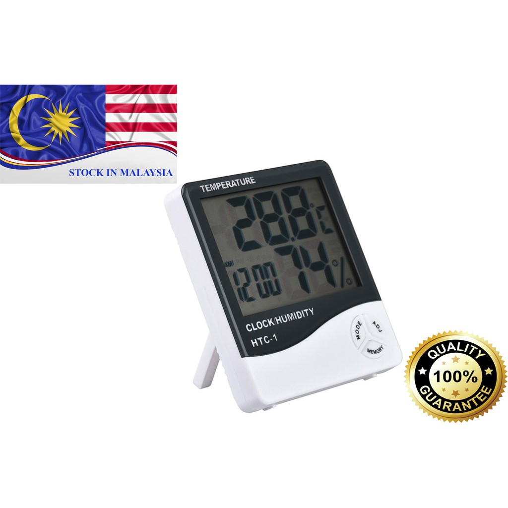 Thermometer Hygrometer Desk For DIY Camera Lens Drybox (Ready Stock In Malaysia)