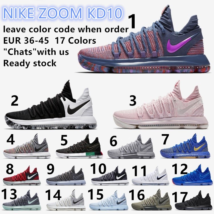 kd 10 all colorways