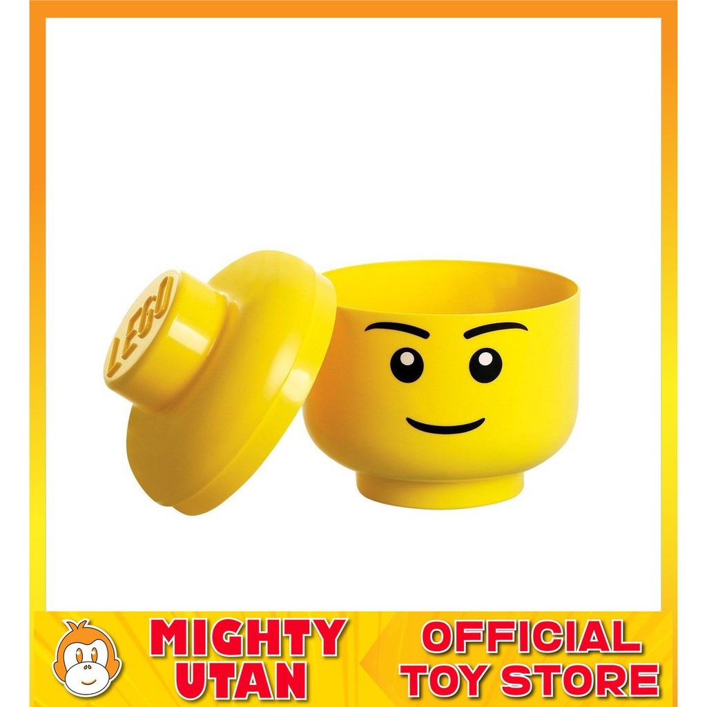 iconic storage head lego