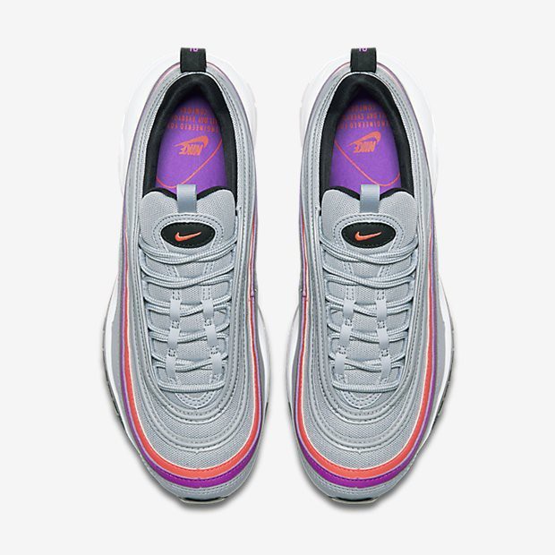 Nike Wmns Air Max 97 Gray 009 Purple Bullet Cushion Retro Jogging Shoes Women Shopee Malaysia