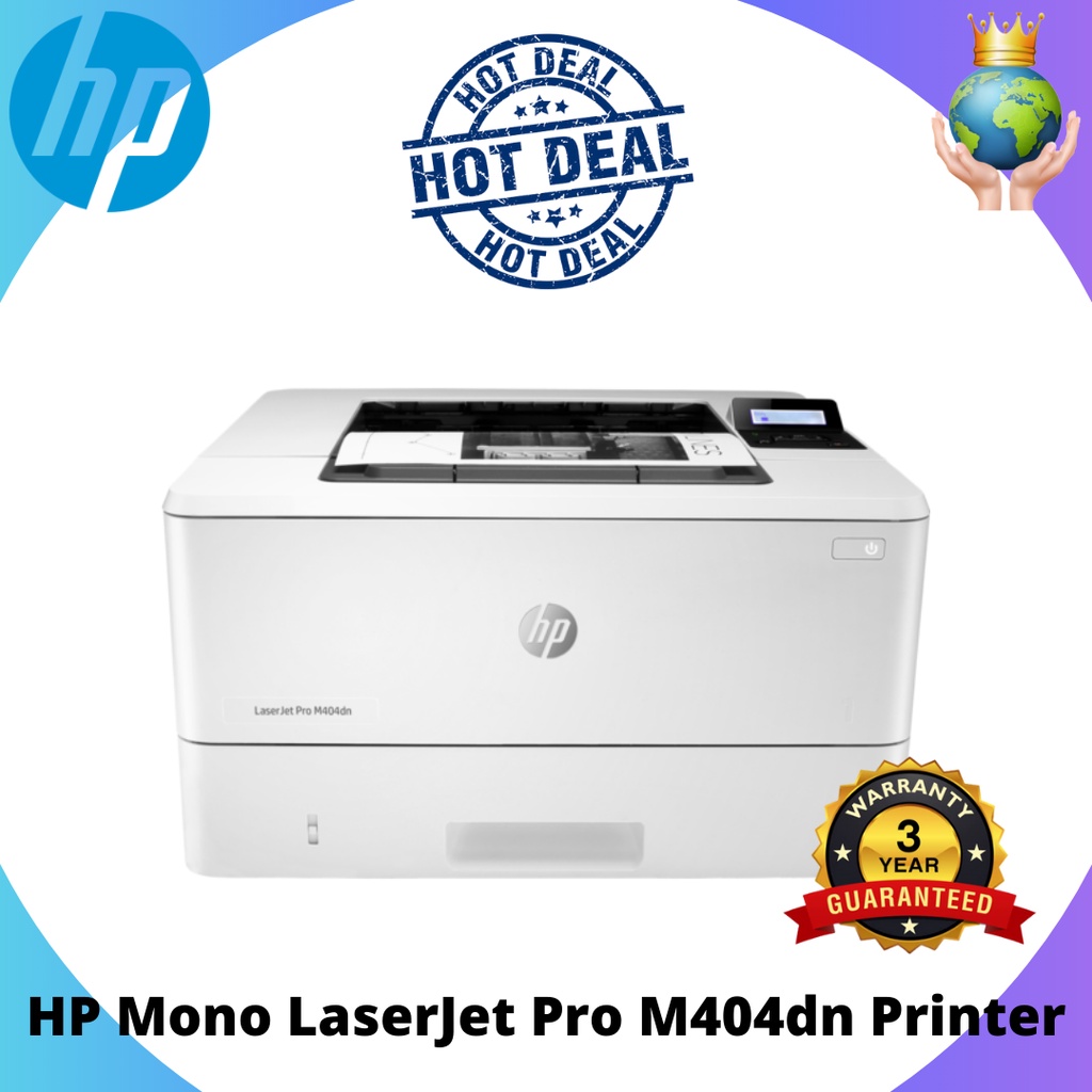 HP LaserJet Pro M404dn Printer Shopee Malaysia
