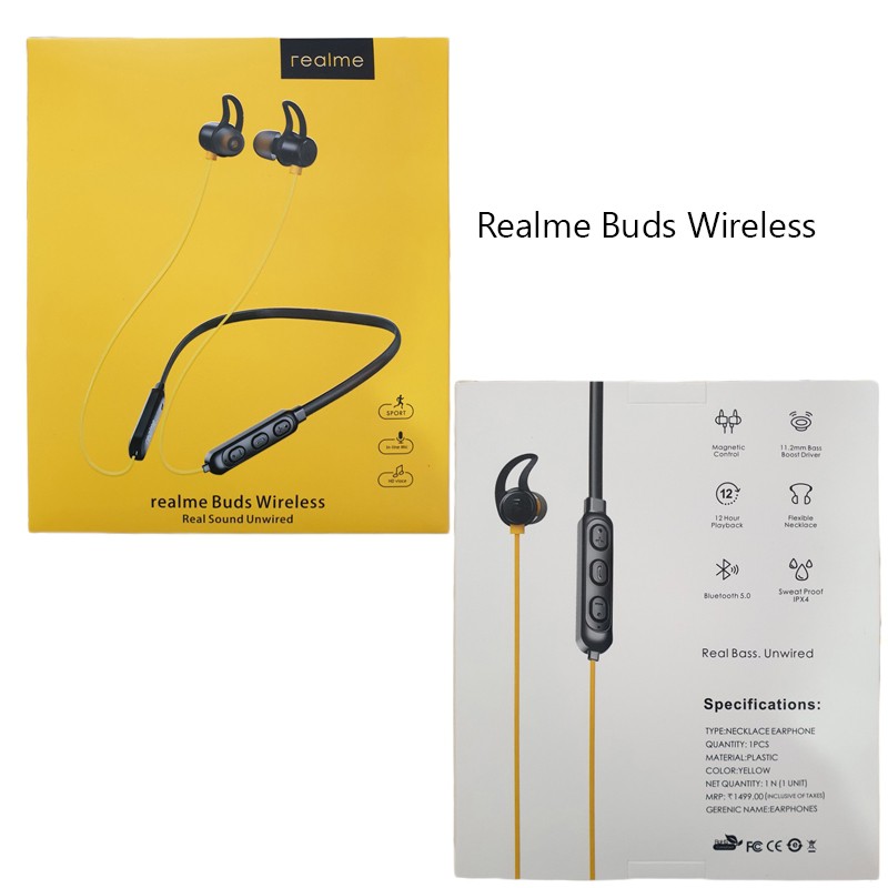 realme buds wireless details