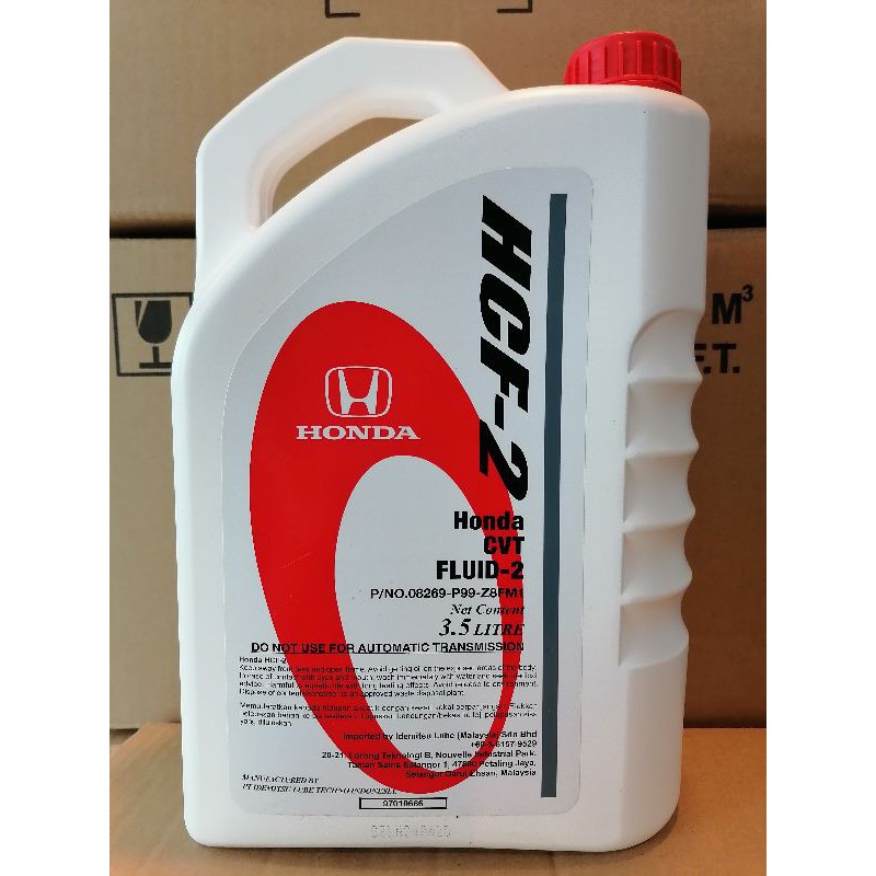 HONDA HCF2 CVT GEAR BOX OIL CITY GM6 JAZZ GK5 HRV BRV CIVIC FC