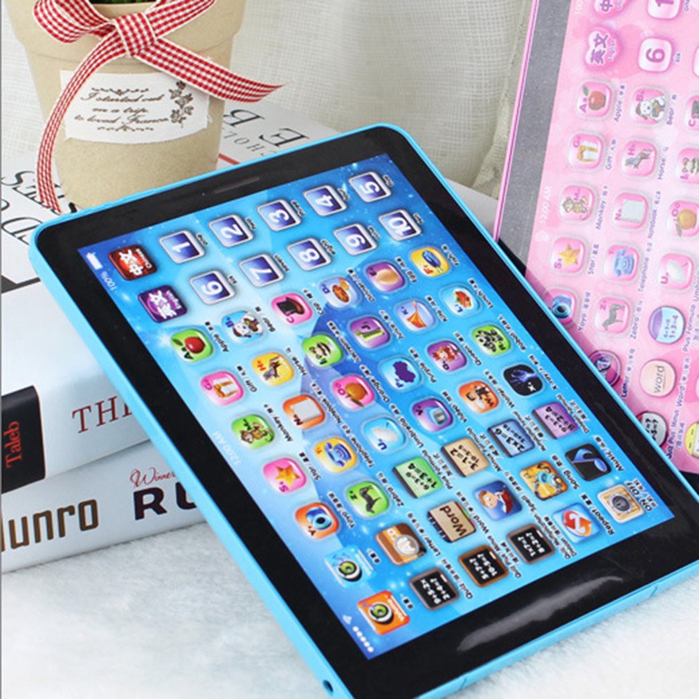 Mini Baby Kids Laptop Tablet Pad Computer Child Educational Game Toy Learning B 