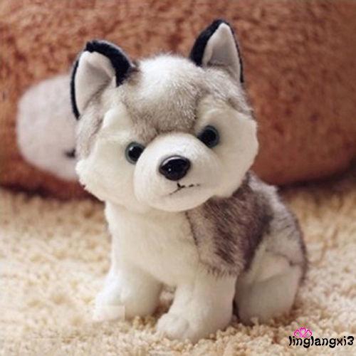 husky puppy soft toy