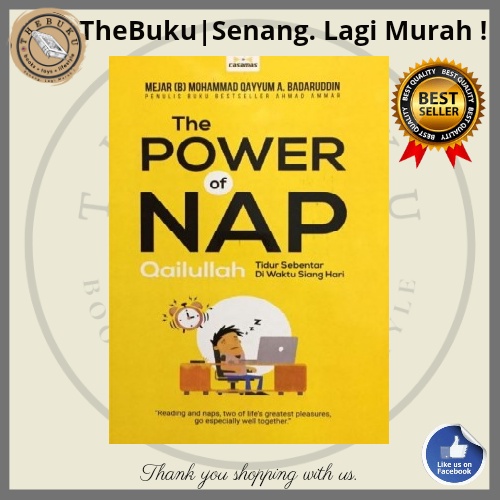 The Power Of Nap ( Qailullah Tidur Sebentar Di Waktu Siang Hari ) + FREE EBOOK