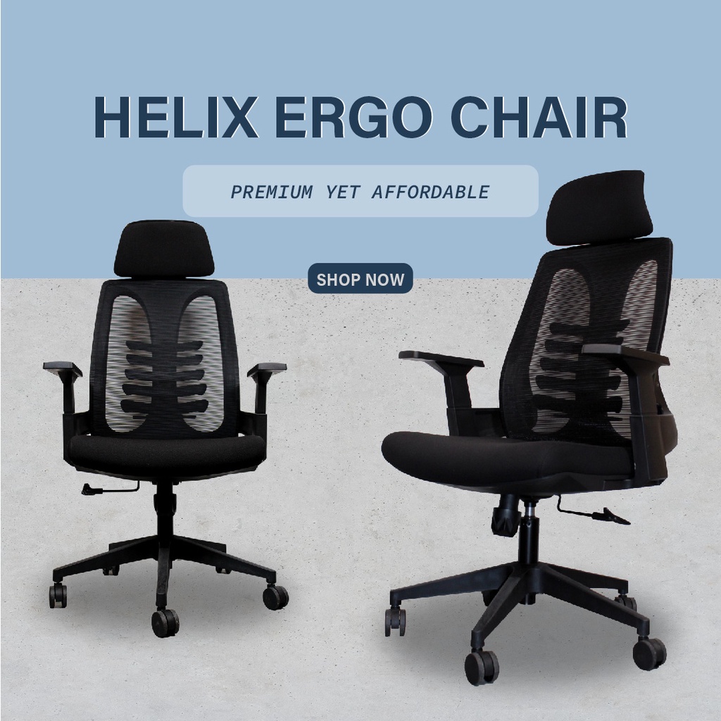 FINSSO : 511 DAFFODIL HELIX ERGONOMIC PREMIUM OFFICE CHAIR