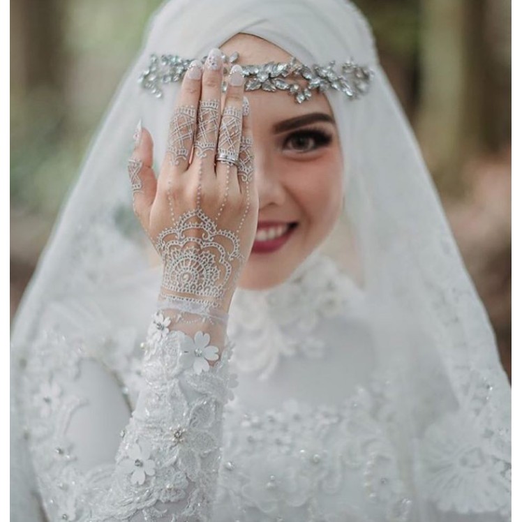 White Henna Inai Putih Shopee Malaysia