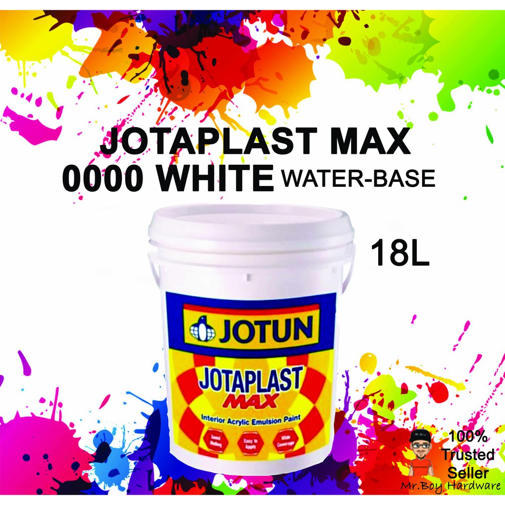 18L JOTUN JOTAPLAST MAX INTERIOR ACRYLIC EMULSION PAINT / CEILING PAINT