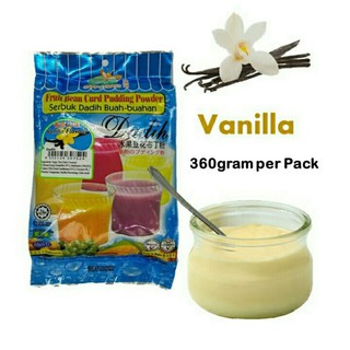 Happy Grass Pudding Powder Serbuk Dadih Vanilla 360gm Shopee Malaysia