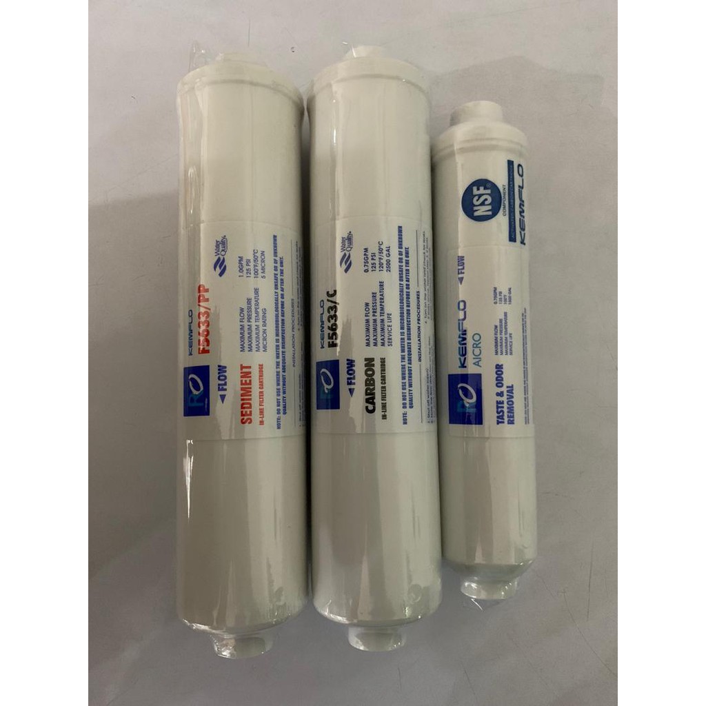 Kemflo Water Filter Set F5633/PP F5633/C /AICRO Shopee Malaysia