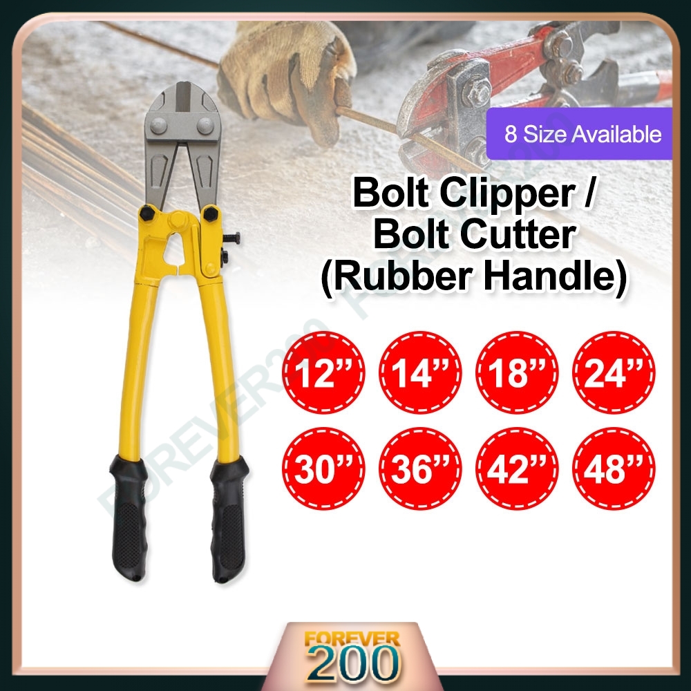 30-36 Inch Bolt Cutter Bolt Rubber Handle Clipper Cutting Heavy Duty Cut Metal Wire Steel Ready Stock
