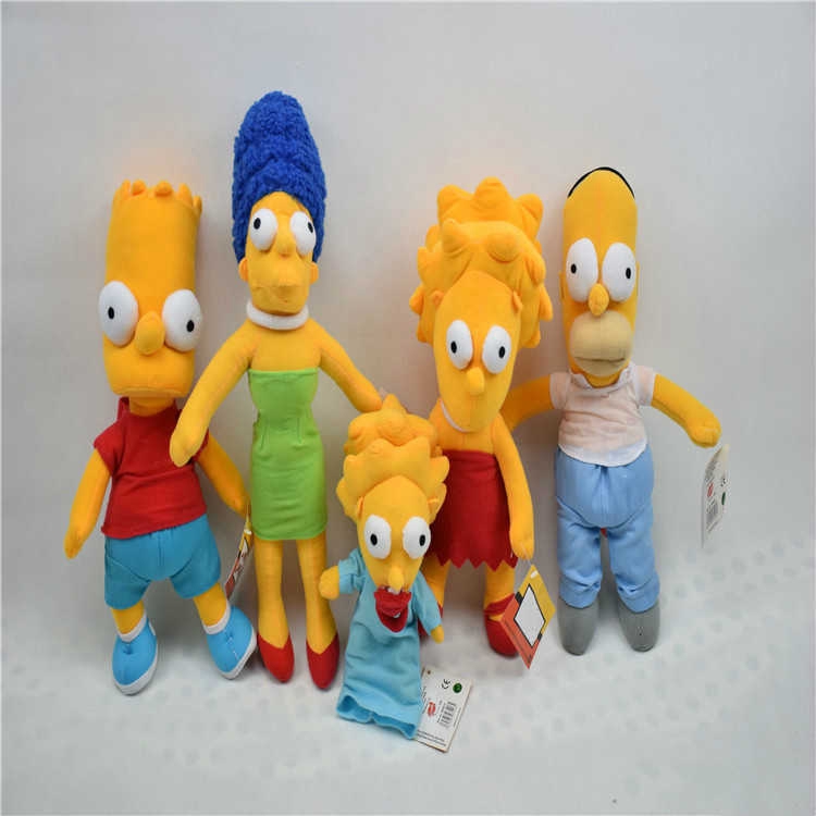 the simpsons stuffed animals