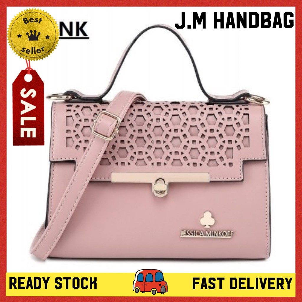Ready Stock Hb3652 Women Top Handle Handbag Beg Tangan Wanita 女士包包