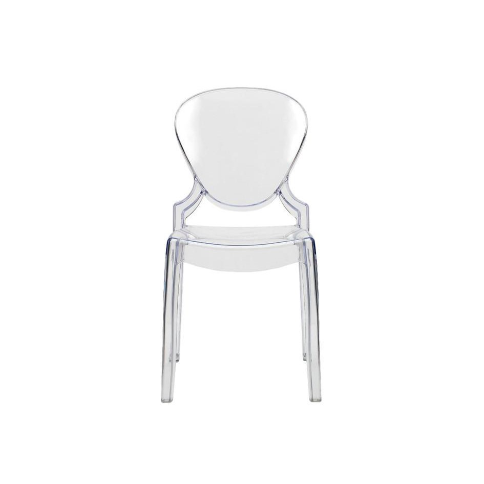 Ghost Love Chair Scandinavian Dining Chair Transparent Shopee