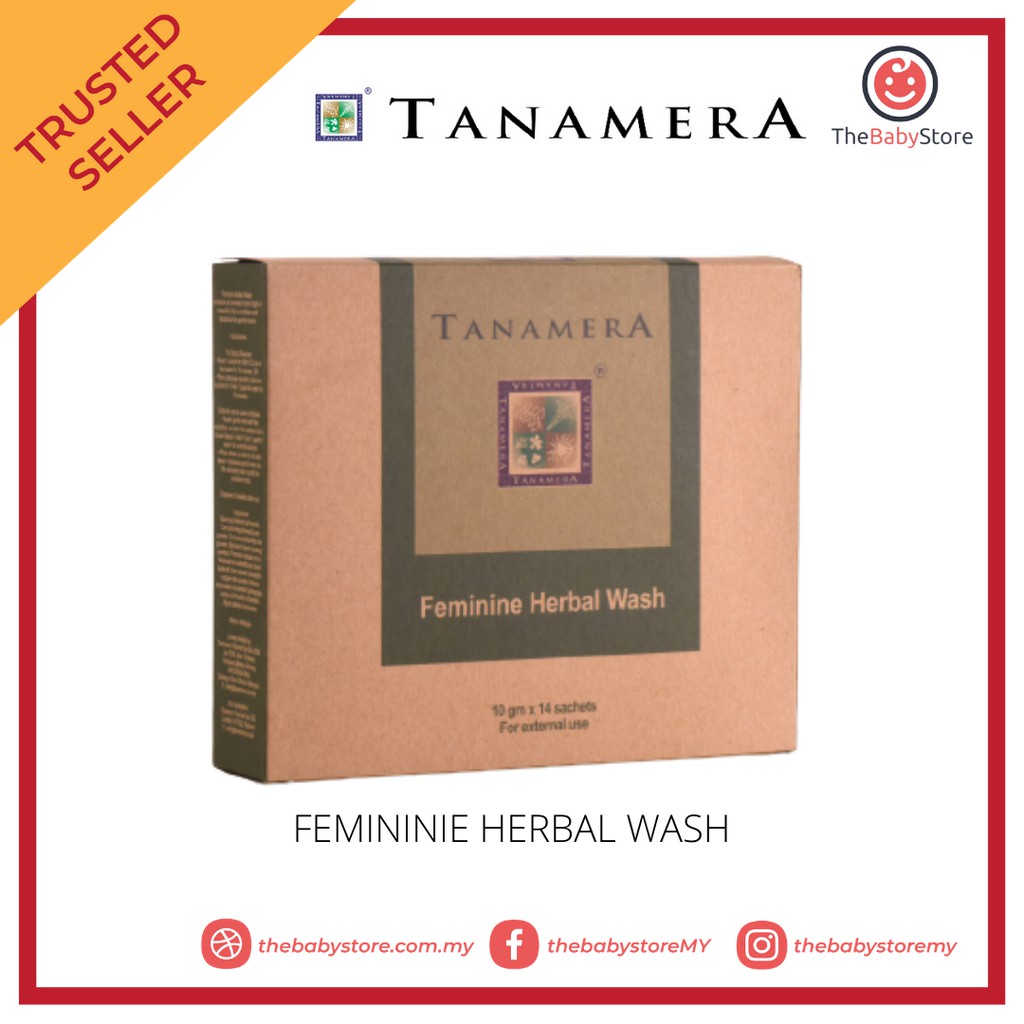 Tanamera Feminine Herbal Wash 10gm(14 Sachets) Shopee Malaysia