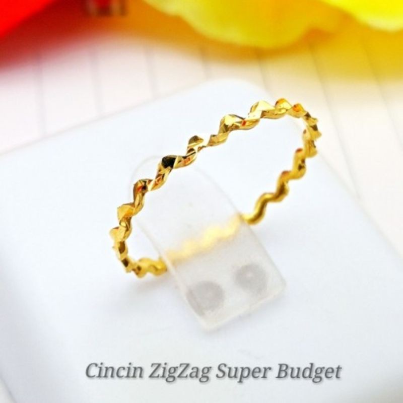 Cincin Zigzag Bajet 916