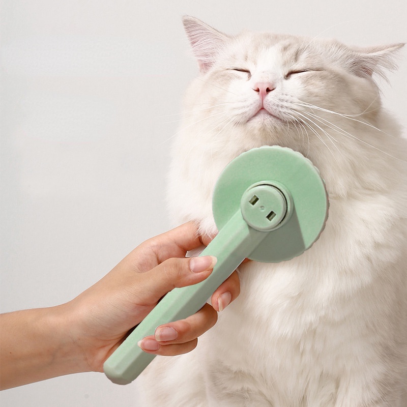 Cat comb to remove floating hair brush dog cat artifact clean up long hair pet needle comb cat supplies