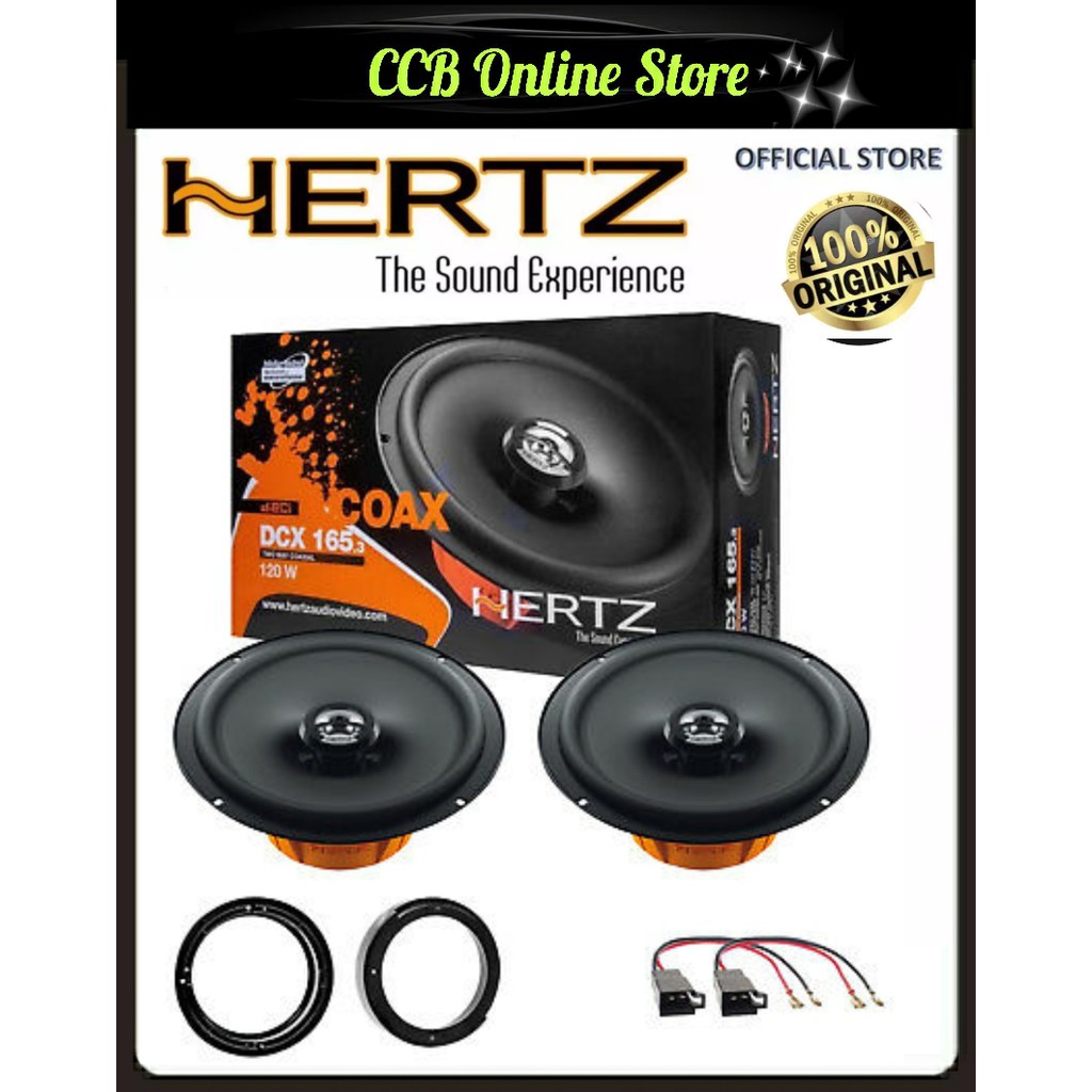 hertz 6.5 coaxial speakers