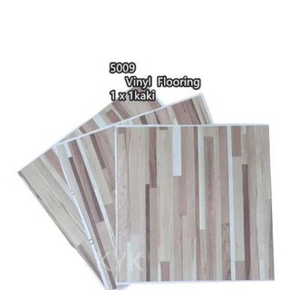 REAdy stok PVC mozek  tampal vinly flooring 1keping 