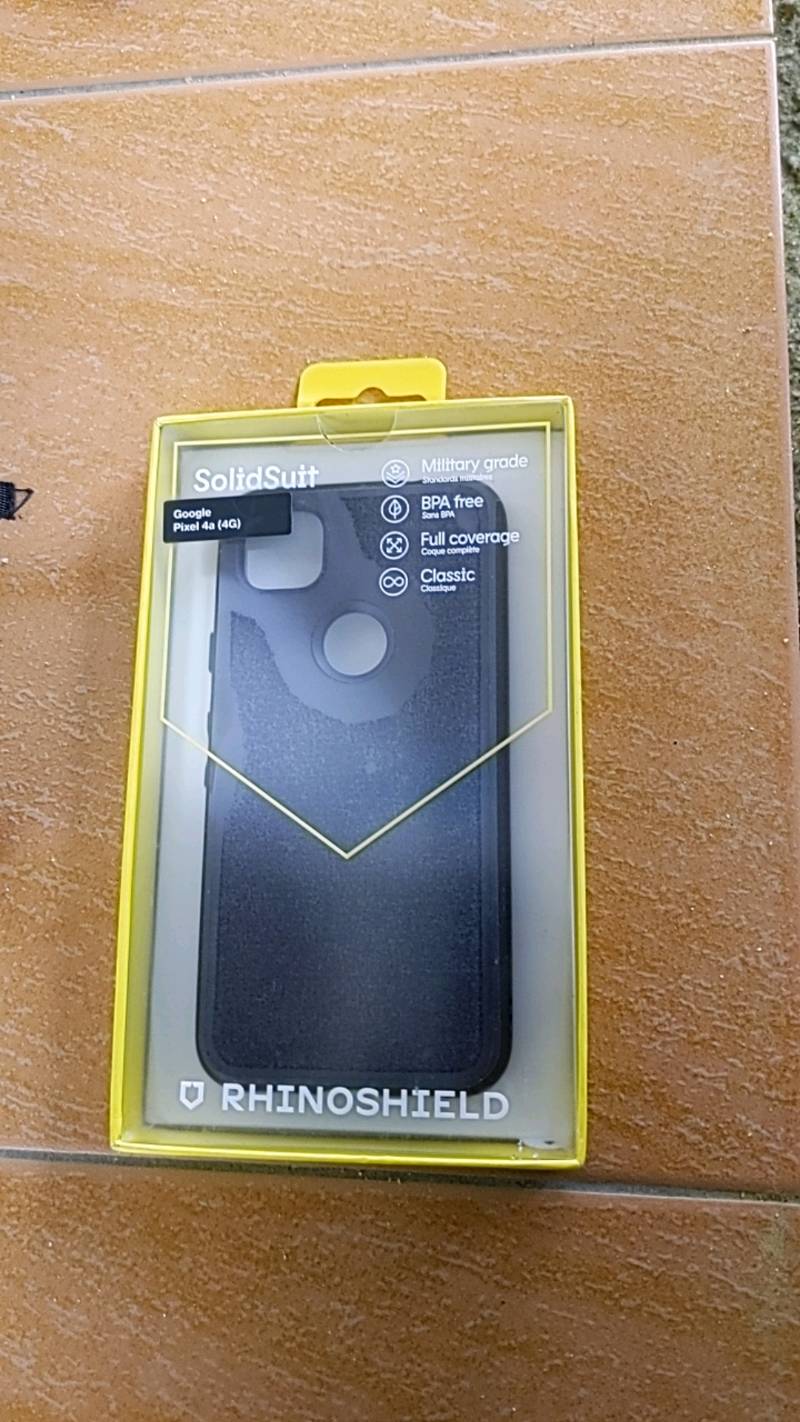 Original RhinoShield SolidSuit Google Pixel 4a / 4 / XL Shock Absorbent  Slim Design Protective Cover Case | Shopee Malaysia