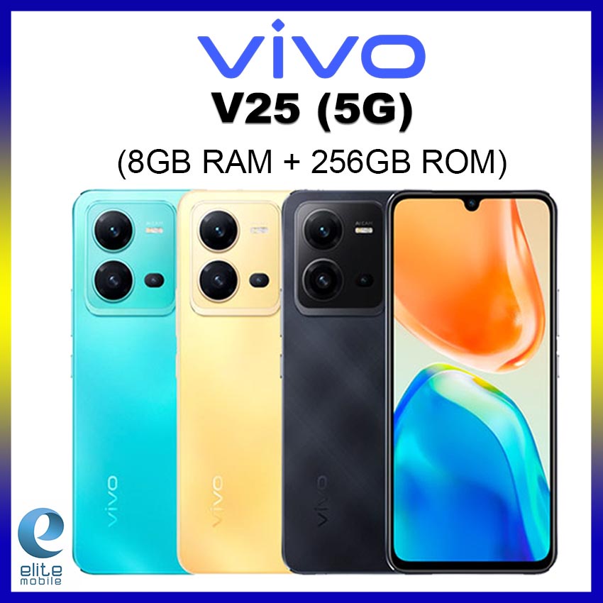 Vivo V25 5G Smartphone (8GB RAM + 256GB) 6.44 inches, Fast charging 44W ...