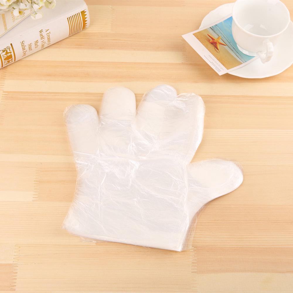 100PCS/Pack Food Grade Disposable Gloves Fruit Vegetable Gloves Baking Gloves Cleaning Gloves