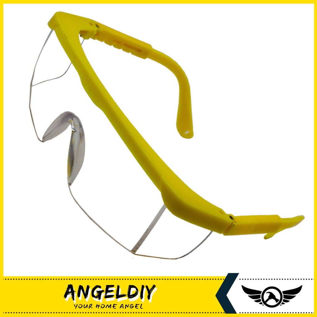Clear Safety Eye Protection PPE Glasses Goggle Spec Safety Eyewear ...