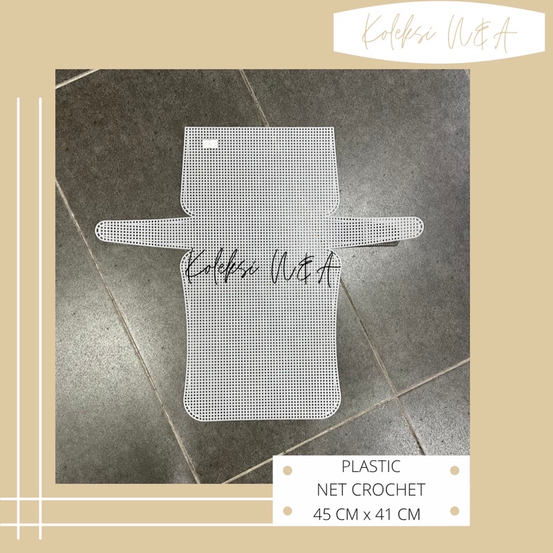 Plastic Canvas Mesh Bag Base Plastic Plastic Net Crochet Plastik Net