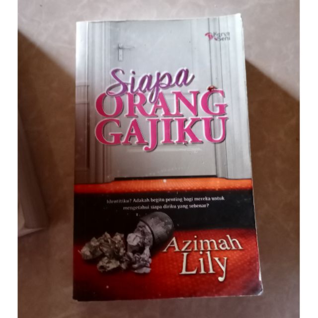 Preloved Novel Siapa Orang Gajiku Shopee Malaysia