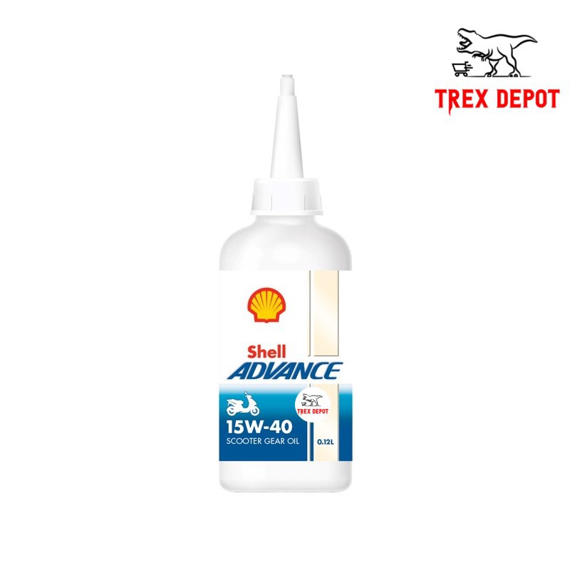 SHELL Advance Scooter Gear Oil 15W40 (120ml) Shopee Malaysia