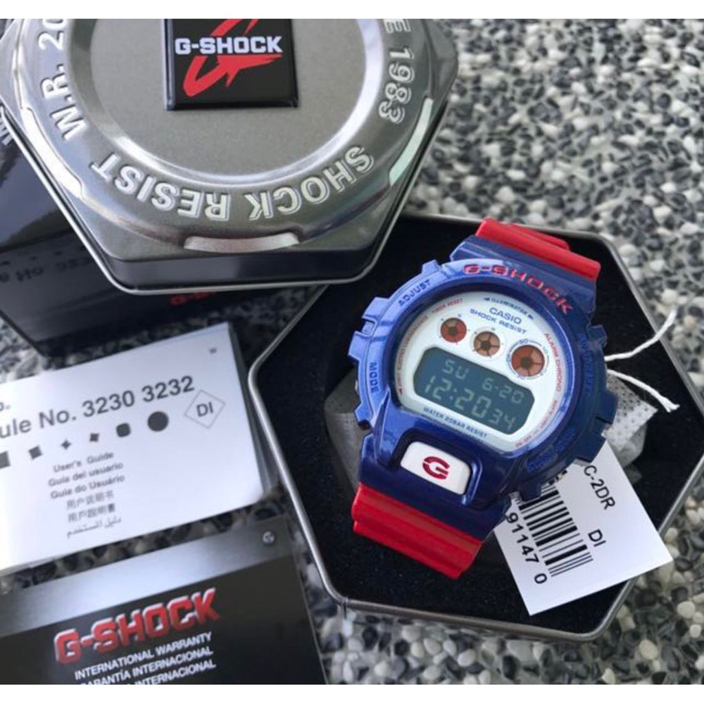 g shock watch blue colour