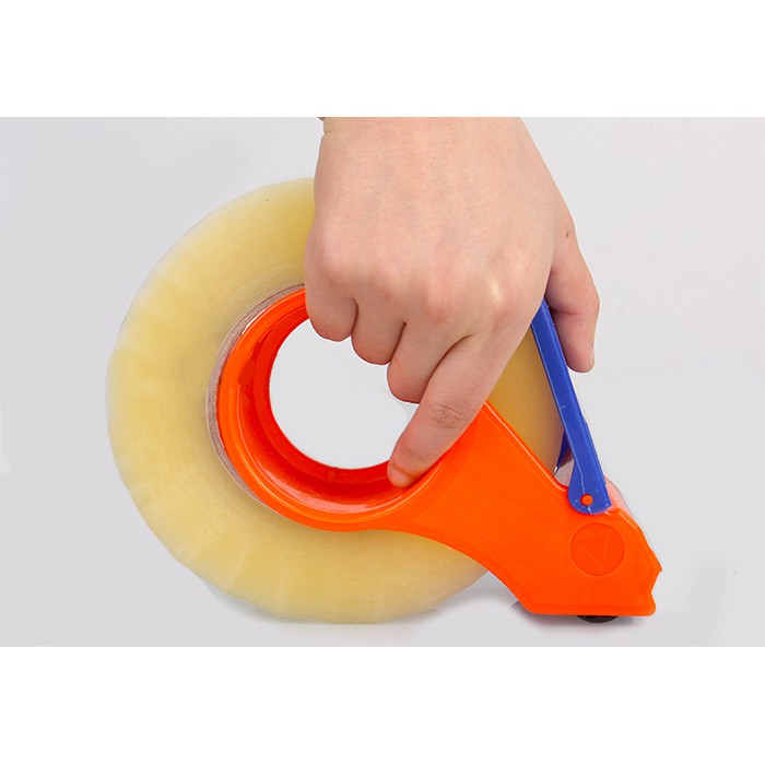 Plastic Roller Packing Tape Cutter Manual Tape Dispenser, 48mm