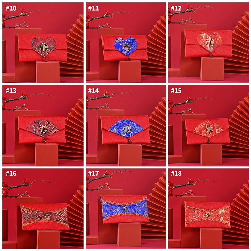 Essential Versatile CNY Red Envelope Chinese Tradtional Angpao New Year Wedding Packet Quality - Image 2