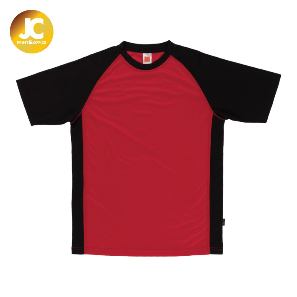 OREN SPORT Unisex Jersey T-Shirt - Red / Black QD36 ...