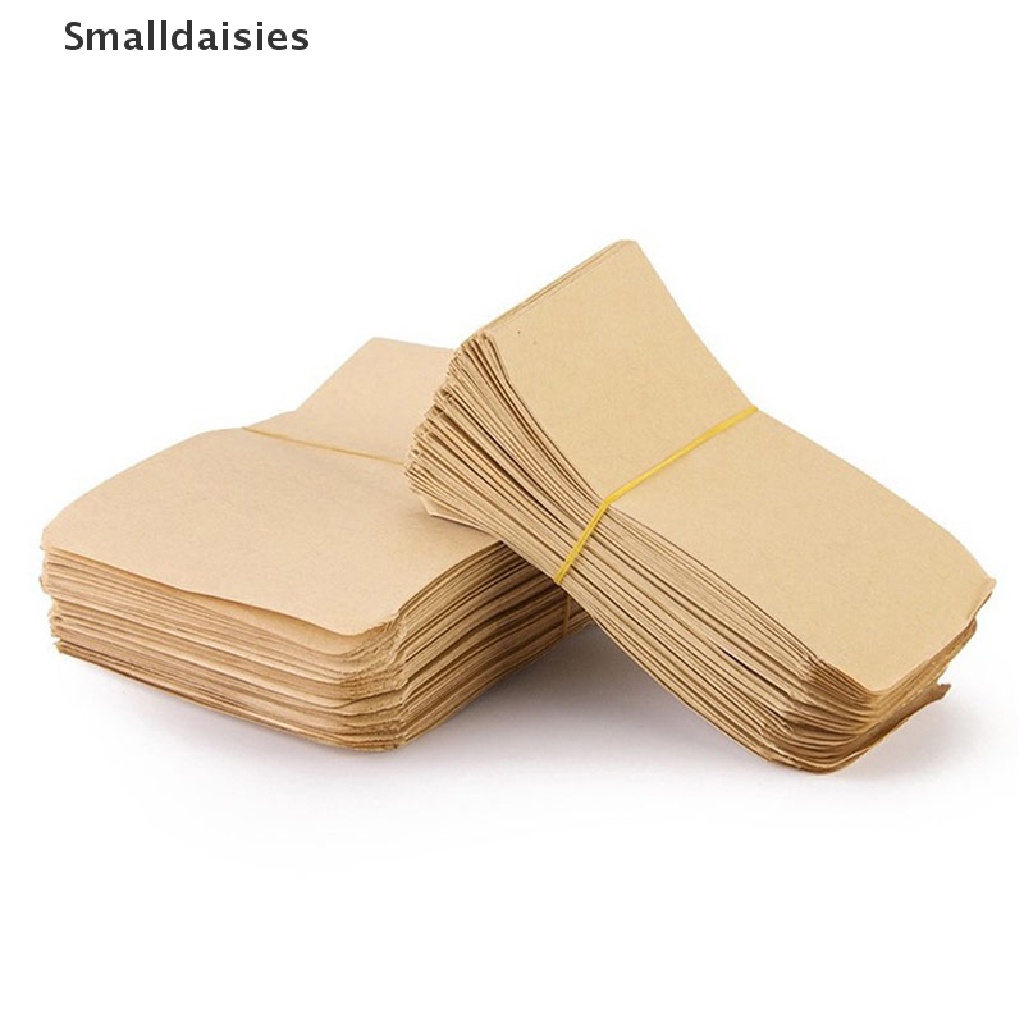 Small daisies 100Pcs Kraft Paper Seed Protective Envelope Storage Bags Mini Envelopes Packets Hot Sell