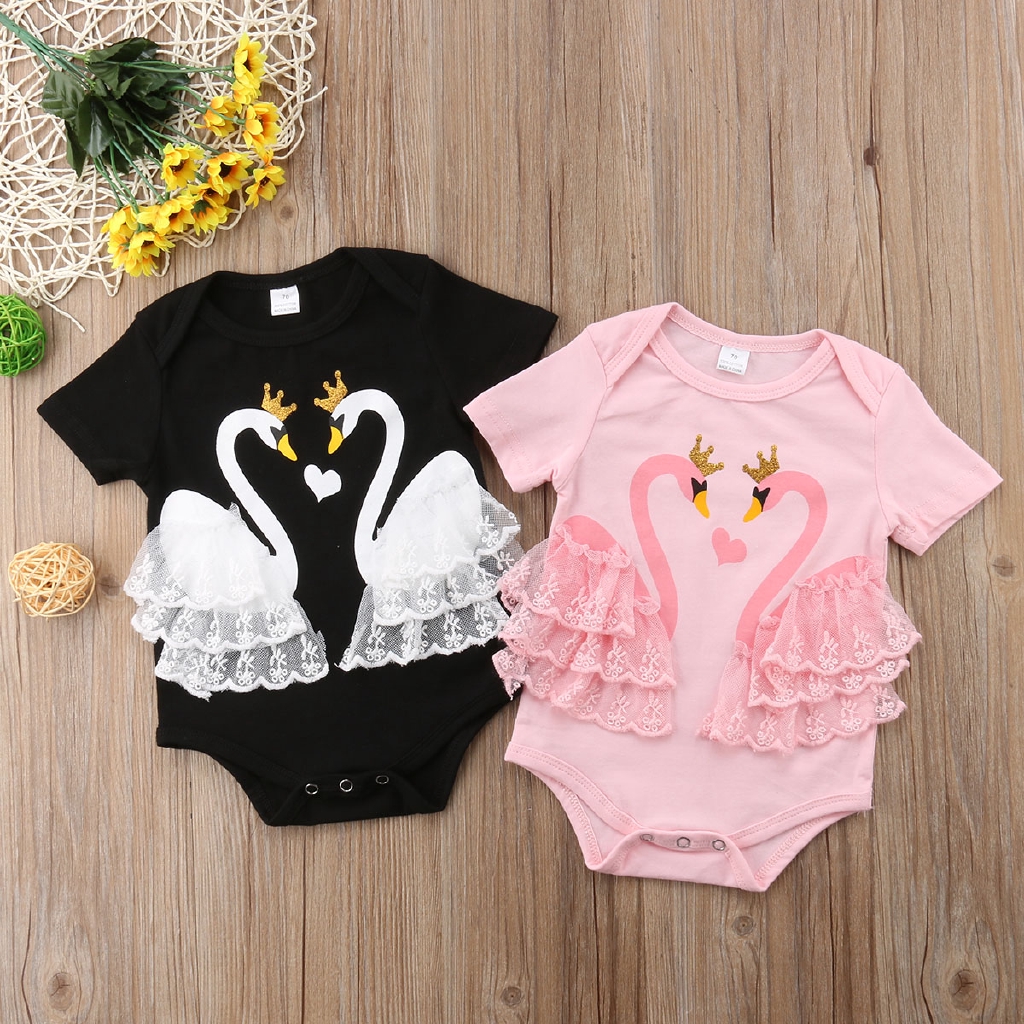 baby girl swan clothing