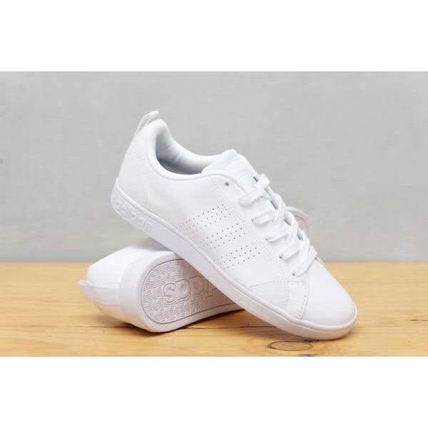 adidas advantage full white