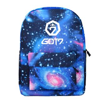 Ready Cod Kpop Girls Exo Star Galaxy Canvas Backpack Students Knapsack School Bag Adjustable Strap Sholulder Bag Shopee Malaysia - wholesale roblox backpack children school bag student boys girls teenagers shoulder bag 13 designs offer choose pink backpack personalized backpacks