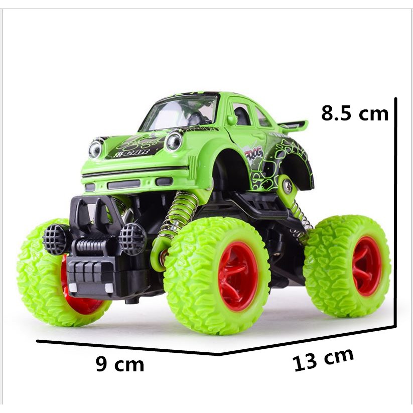 green monster truck toy