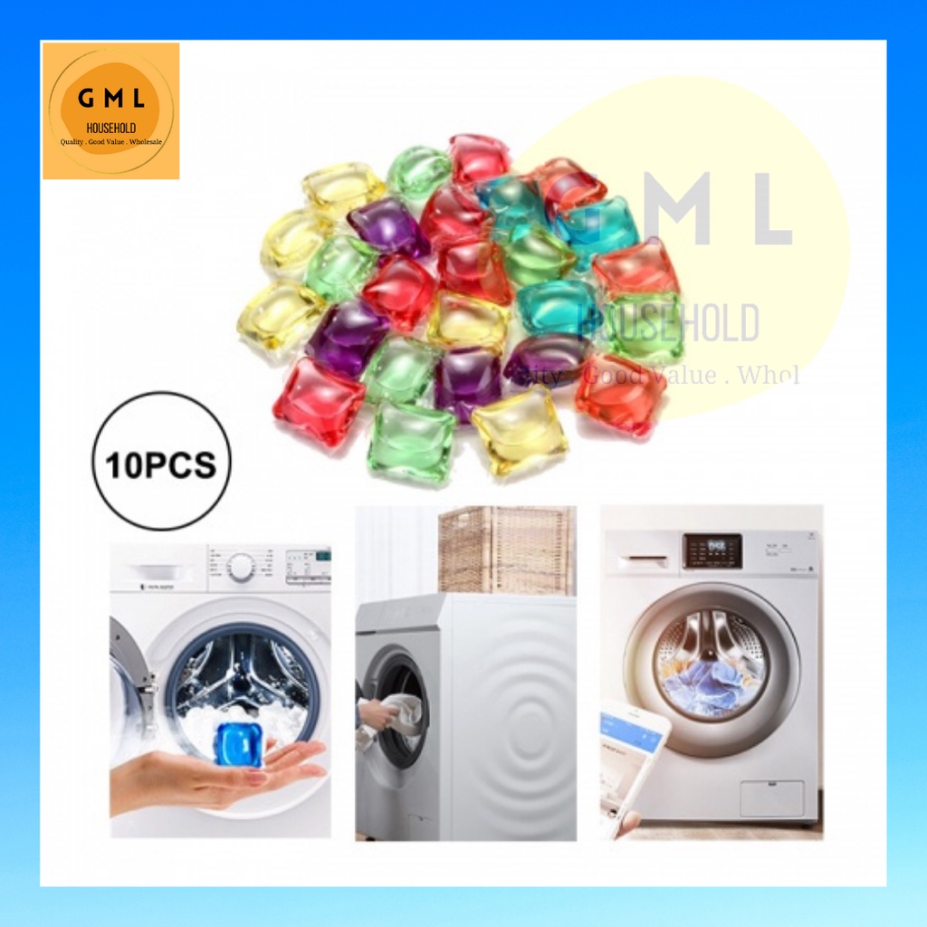 GMLH Laundry Condensation Beads Laundry Ball Sabun Candy Sabun Cuci