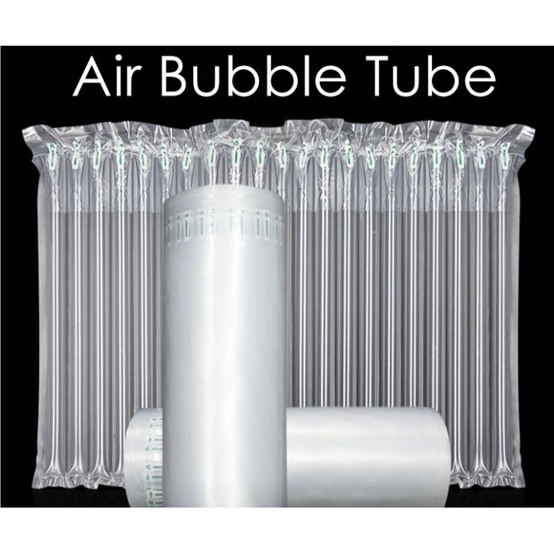 Inflatable Air Bubble Wrap Air Packaging Protective Bubble Tube 1m