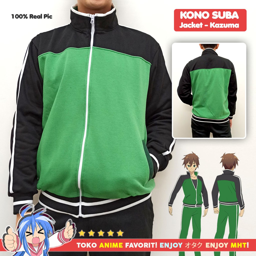 Anime Konosuba Lord Kazuma Satou Cosplay Jacket Shopee Malaysia