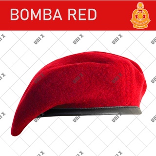 Beret merah wool original (Bomba/tentera)  Shopee Malaysia